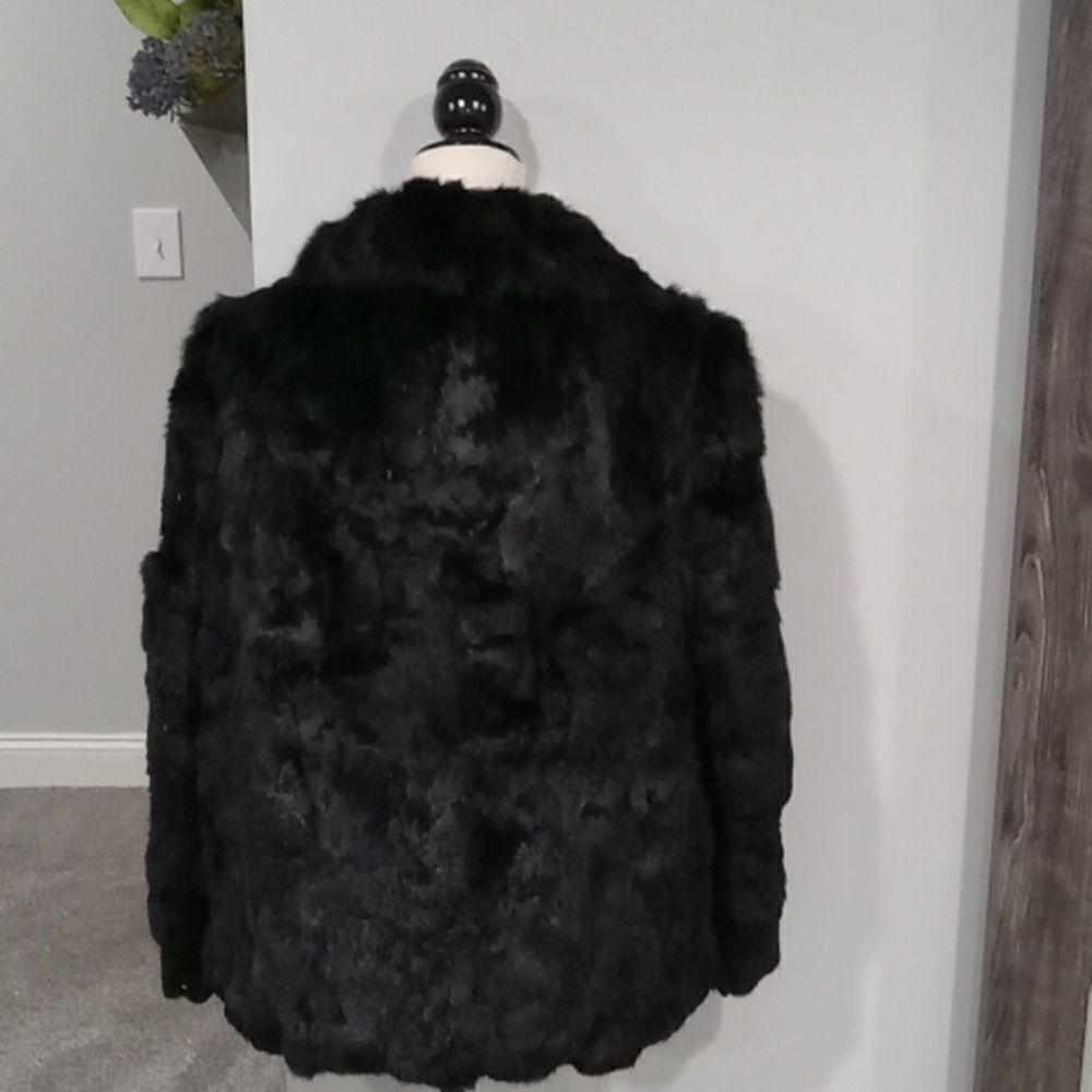 Source Unknown Charcoal Teddy Jacket - image 3